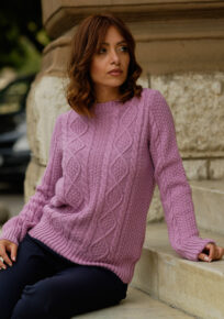 Ženski džemper od vune