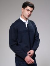 Muški džemper na kopčanje