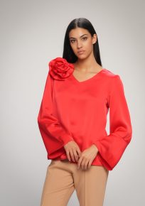 bluza sa cvetom