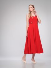 Elegantna haljina crvena